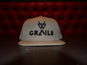 Grails Snapback - Khaki & Black