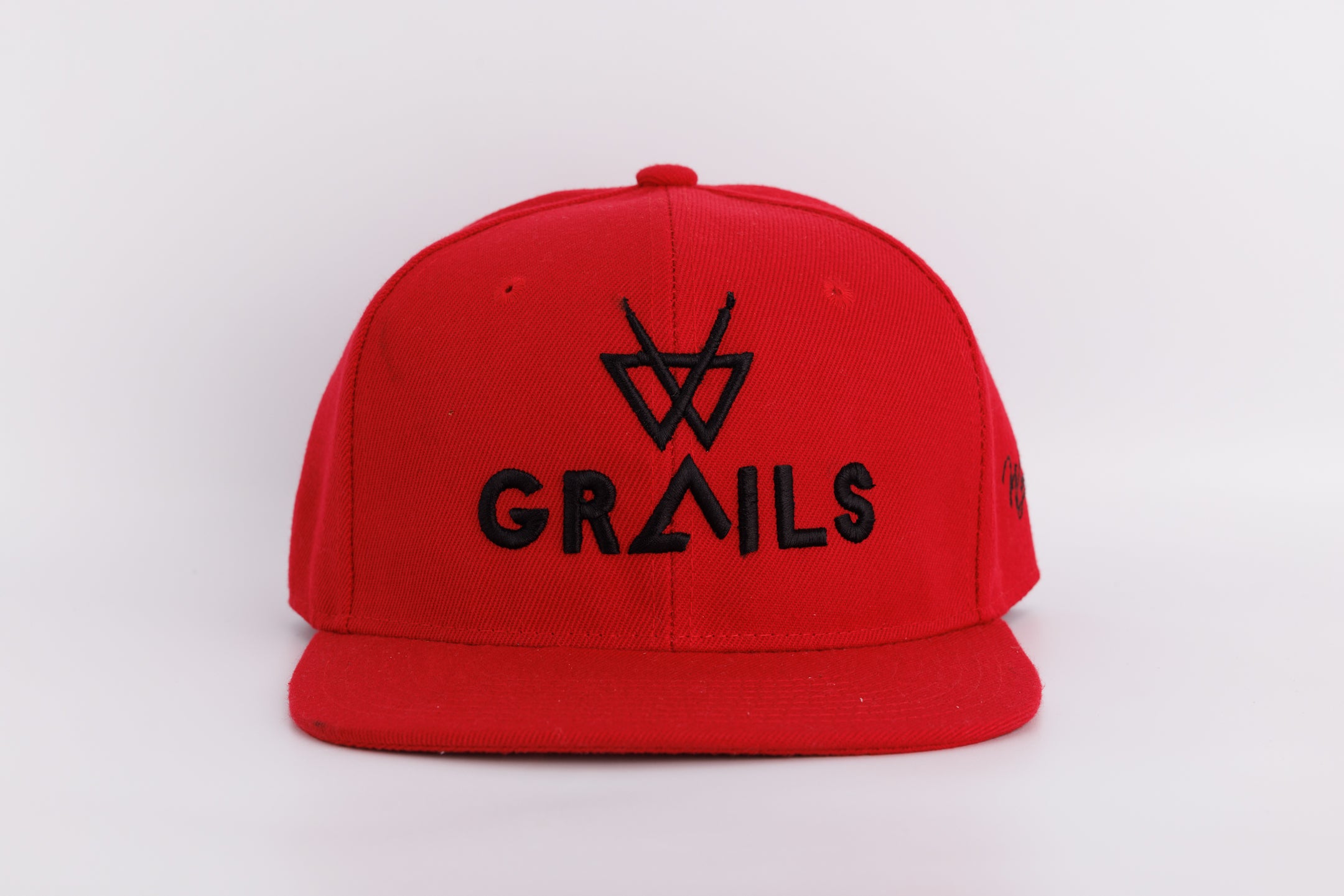 Grails Snapback - Red & Black